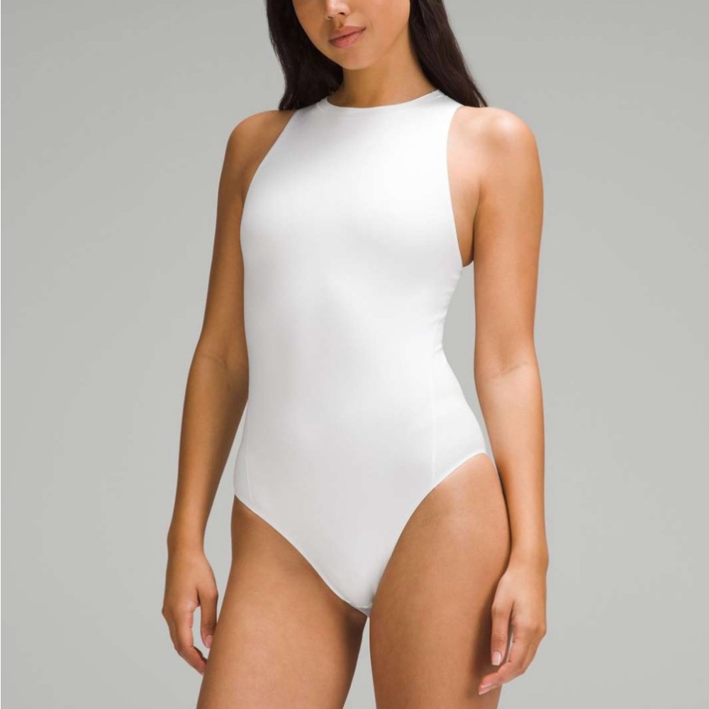 Lululemon Wundermost Ultra-Soft Nulu High-Neck Sleeveless Bodysuit Small